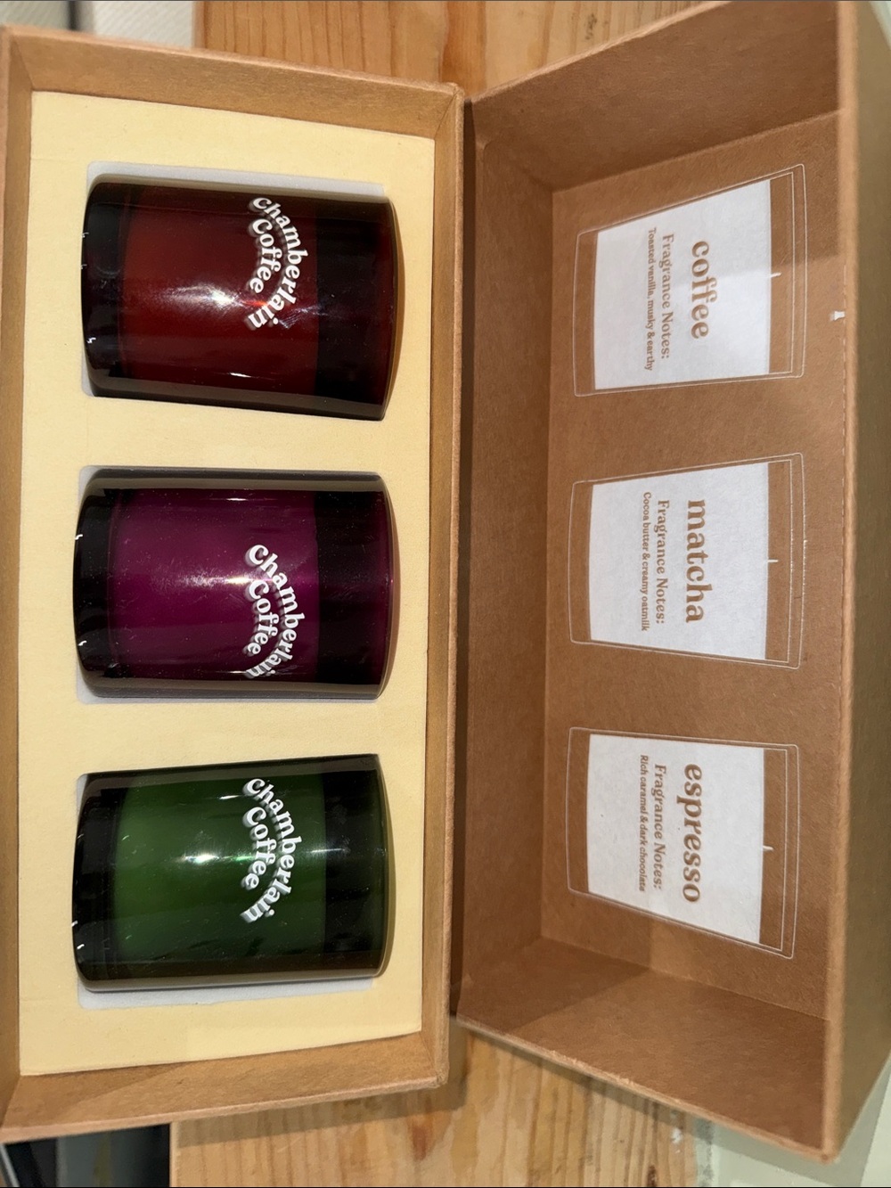 Emma Chamberlain- Chamberlain Coffee Candle Gift Set